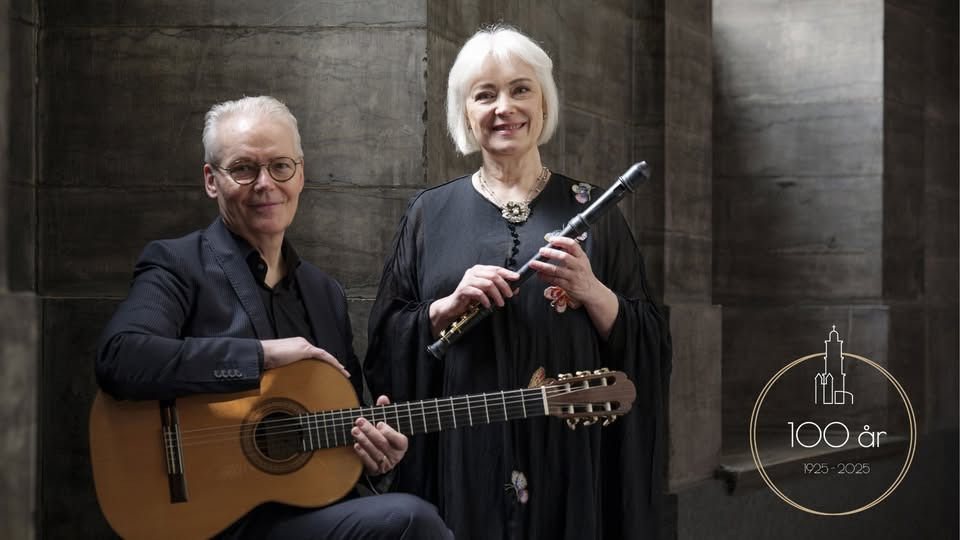 Musikalsk rejse gennem tid og rum med Michala Petri og Lars Hannibal