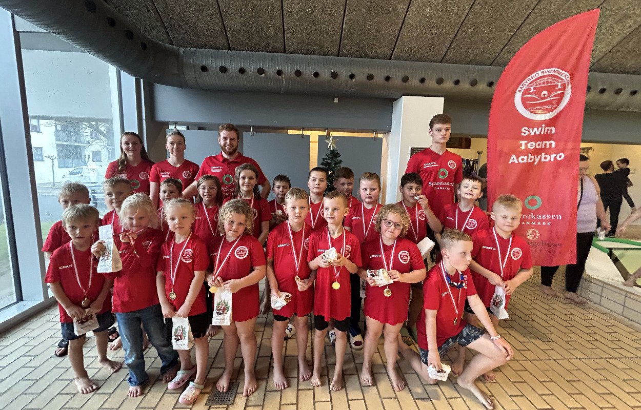 Succesfuld Flipper Cup i Aabybro Svømmeklub