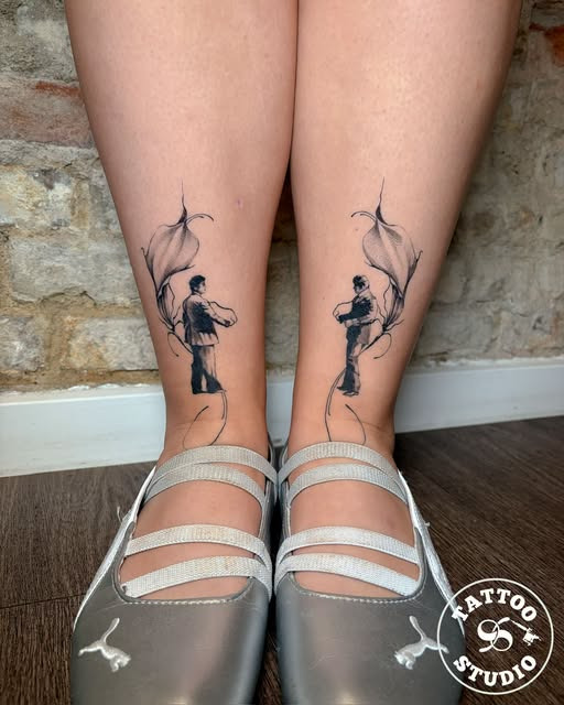 Tattoo Studio 96 Aalborg præsenterer et personligt tattoo-design af Alberte