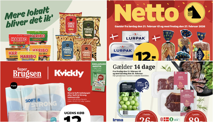 Gode lokale tilbud: Nordthy tun til 5 kr. og Haribo til 10 kr.