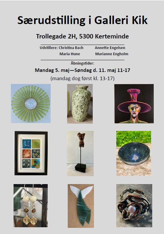 Kunstnerisk mangfoldighed i Galleri KIK