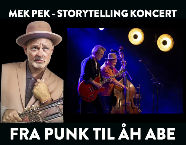 Musikalsk storytelling med Mek Pek på Fikumdik Kaffe