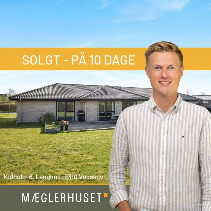 Mæglerhuset har solgt Kidholm 6 i Langholt på 10 dage