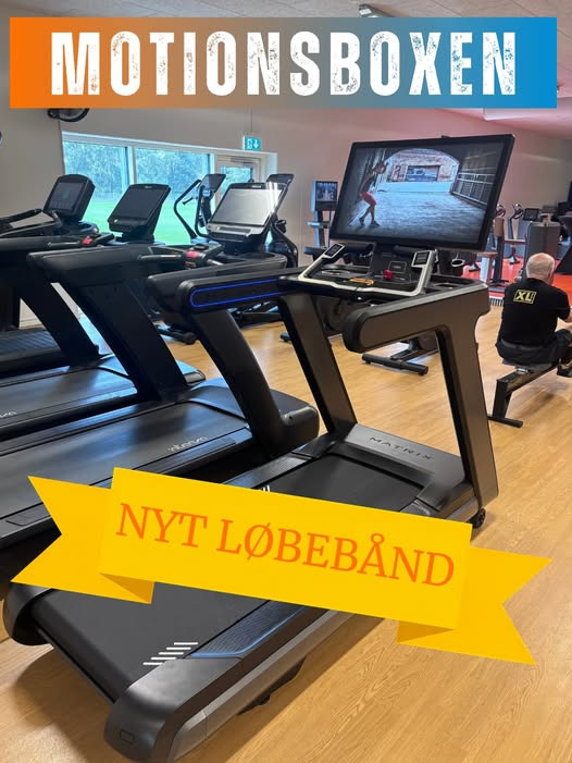 Hadsund Sport og Event har nyt løbebånd i Motionsboxen