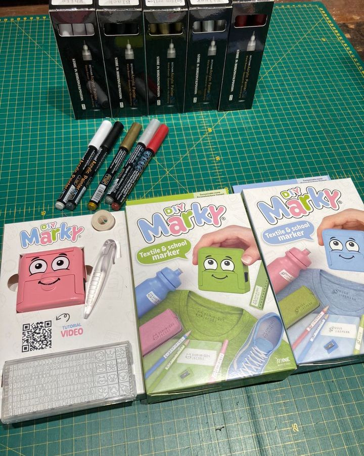 Art'n'Craft præsenterer nye hobby-artikler: stempel-sæt, tegne-på-sten-tuscher og meget mere