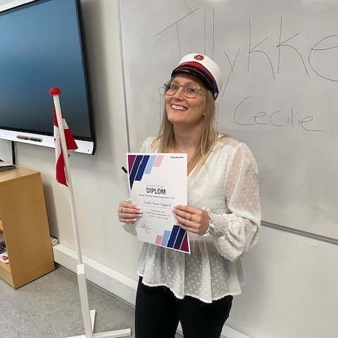 Cecilie afslutter STU-forløb og gør karriere hos NordVestBO
