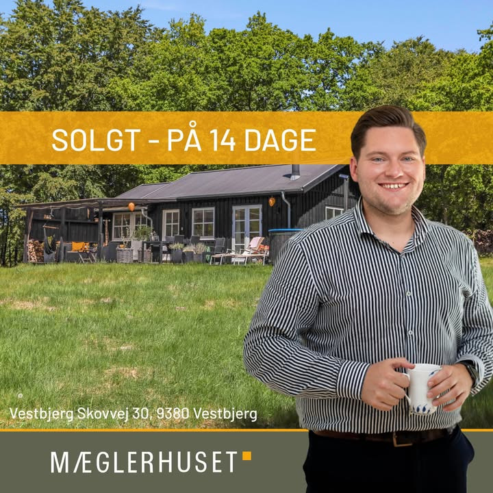Mæglerhuset solgte sommerhus på Vestbjerg Skovvej 30 på 14 dage