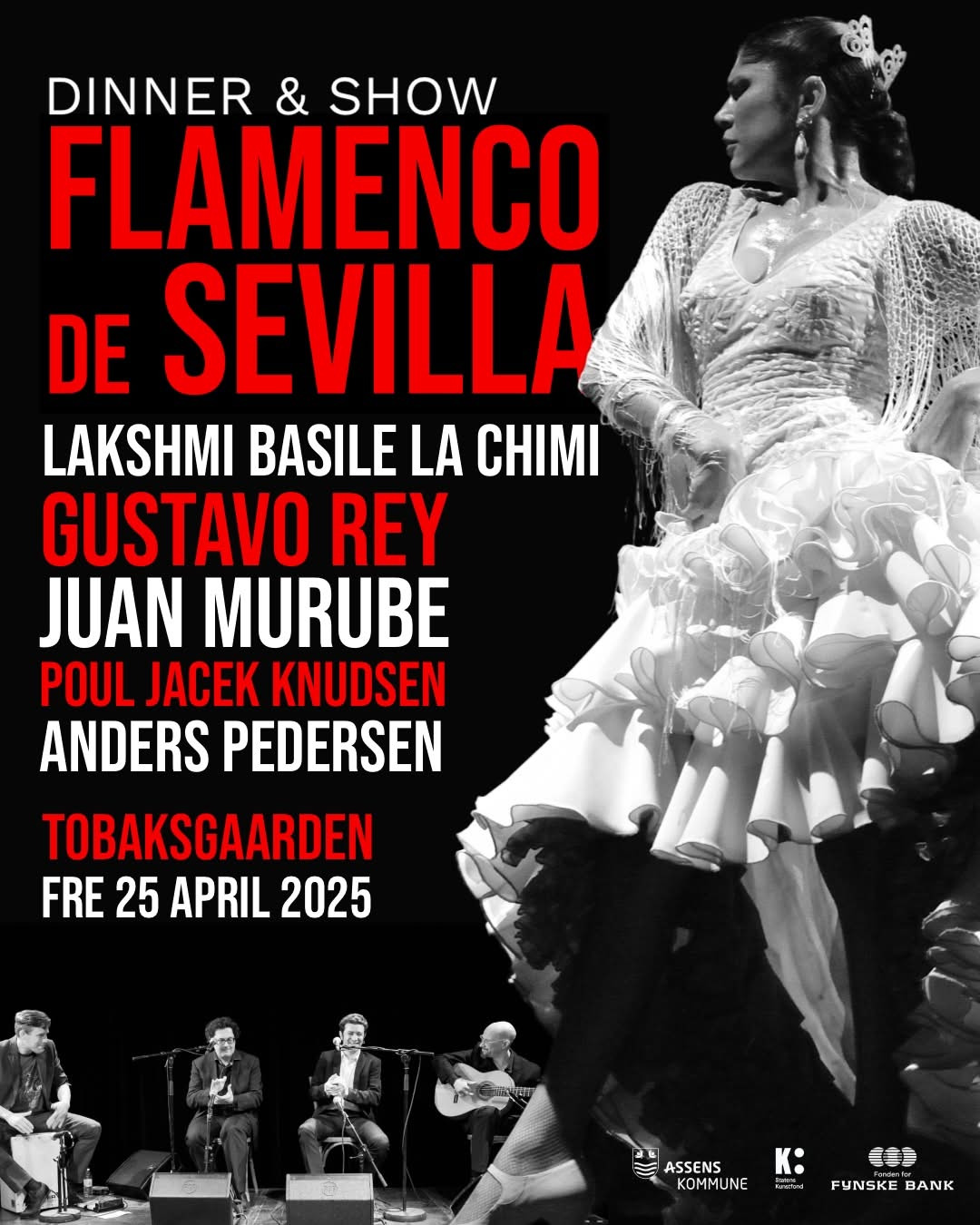 Tobaksgaarden inviterer til en aften med flamenco og spanske delikatesser