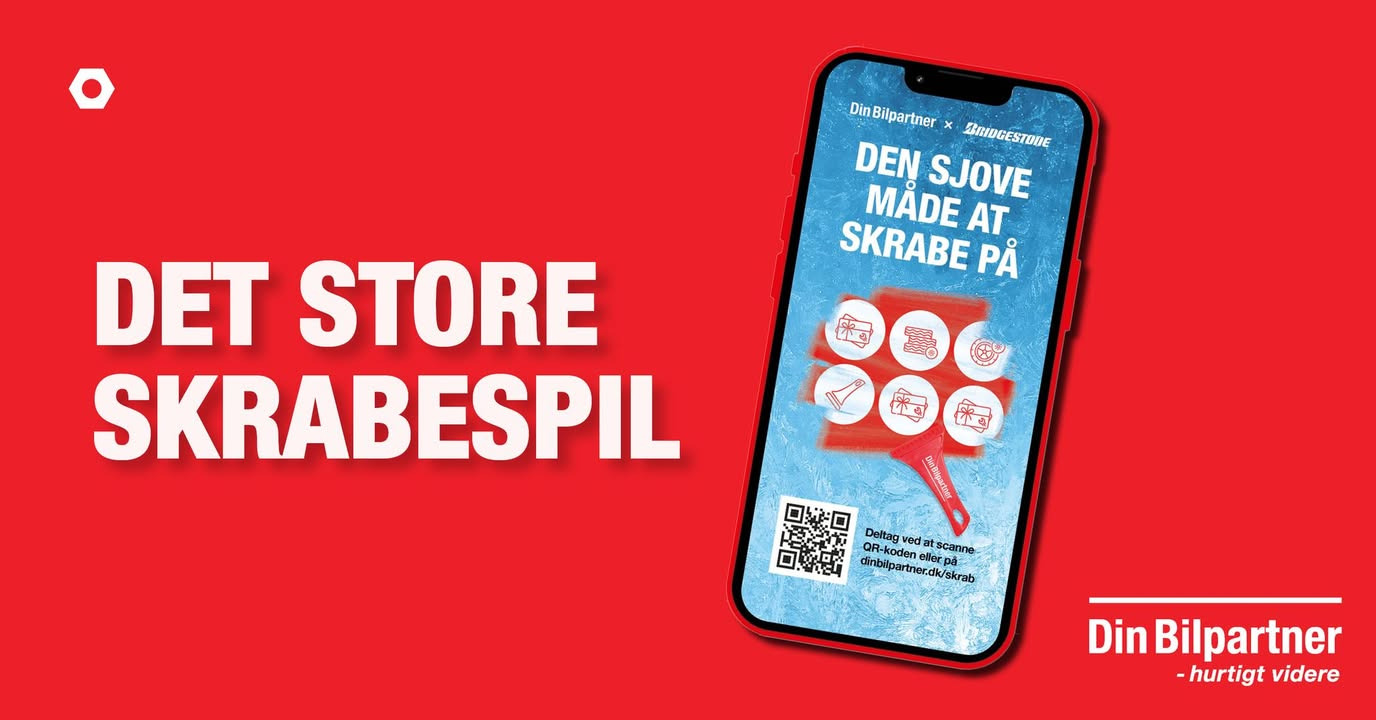 Sidste chance for at vinde med EM AUTOCENTER ApS' skrabespil