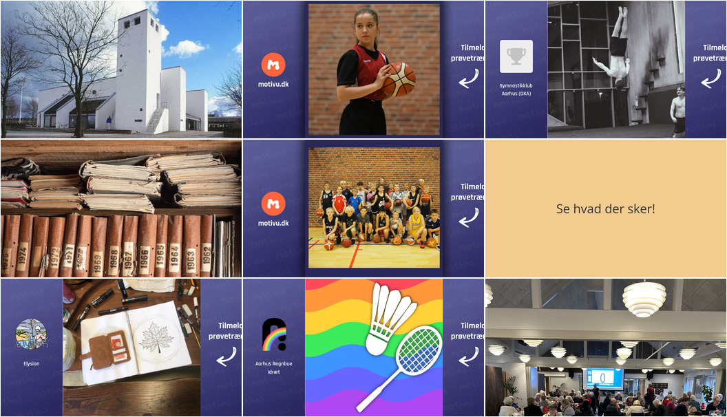 Ugen i Risskov: Sognecafé, hygge-gymnastik og kreativt værksted