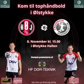 Oplev håndbold og nostalgi i Ølstykke Hallen