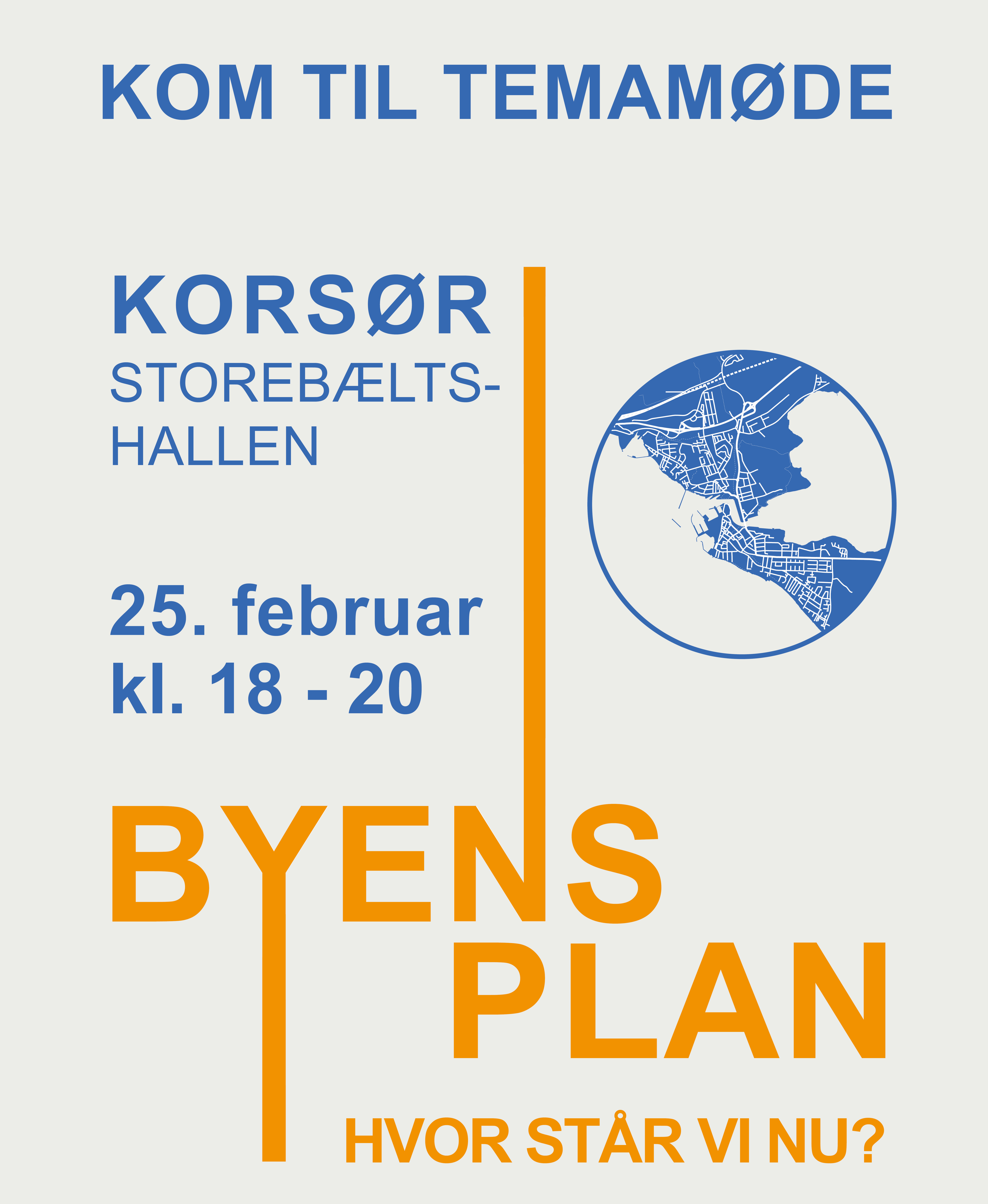 Temamøde om Korsør Udviklingsplan: Deltag og giv din mening til kende