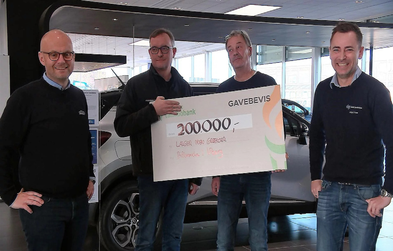 200.000 kr. indsamlet til Ukraine