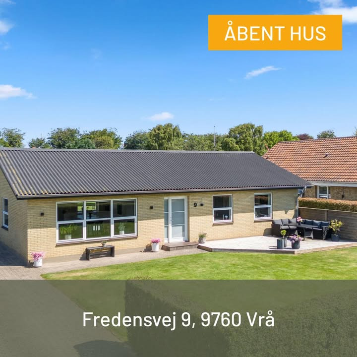 Mæglerhuset Brønderslev inviterer til åbent hus søndag den 3. august