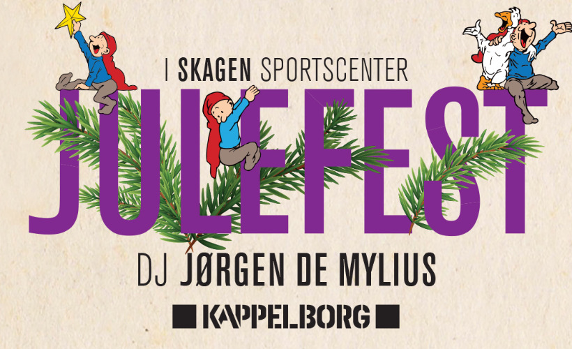 Stor julefest i Skagen: Musik og festligheder med Jørgen de Mylius og The Company
