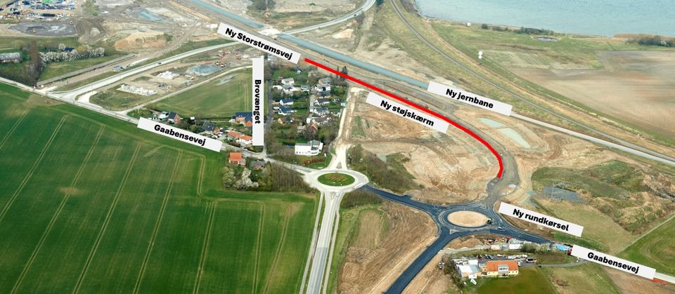 Skal ny støjskærm på Falster laves af jord?