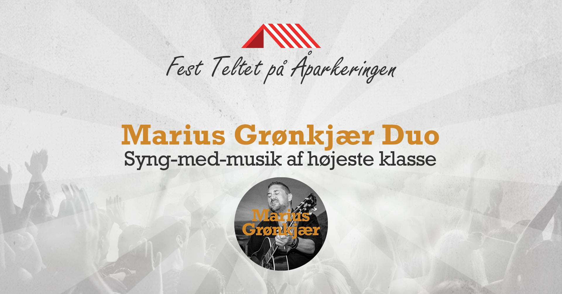 Marius Grønkjær duo til Odder Byfest: Syng-med-musik af højeste klasse