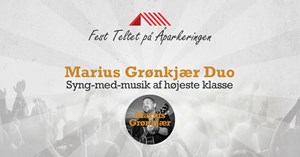Marius Grønkjær duo til Odder Byfest: Syng-med-musik af højeste klasse