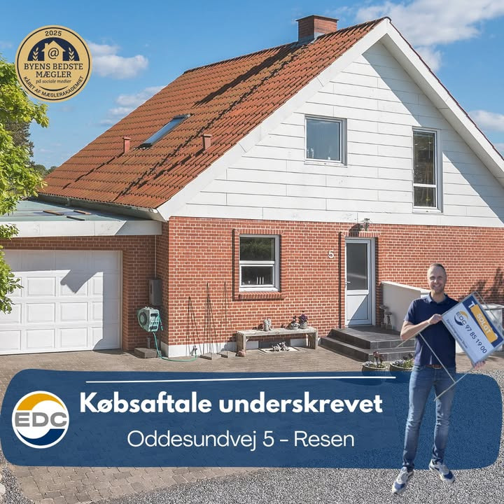 Købsaftale på Oddesundvej underskrevet af EDC Ejendom­sgruppen Struer