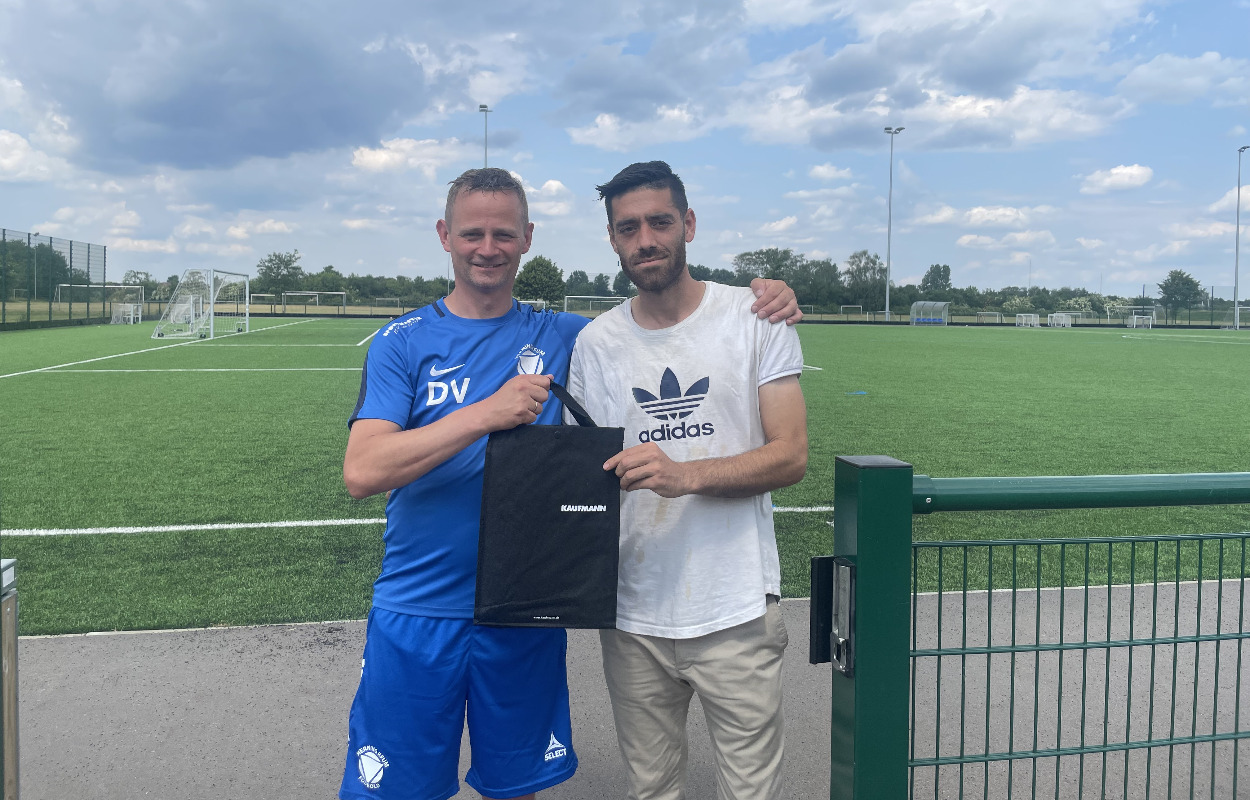 Herning KFUM runder sæsonen af med en kæmpesejr - Mansur brillerer med seks kasser