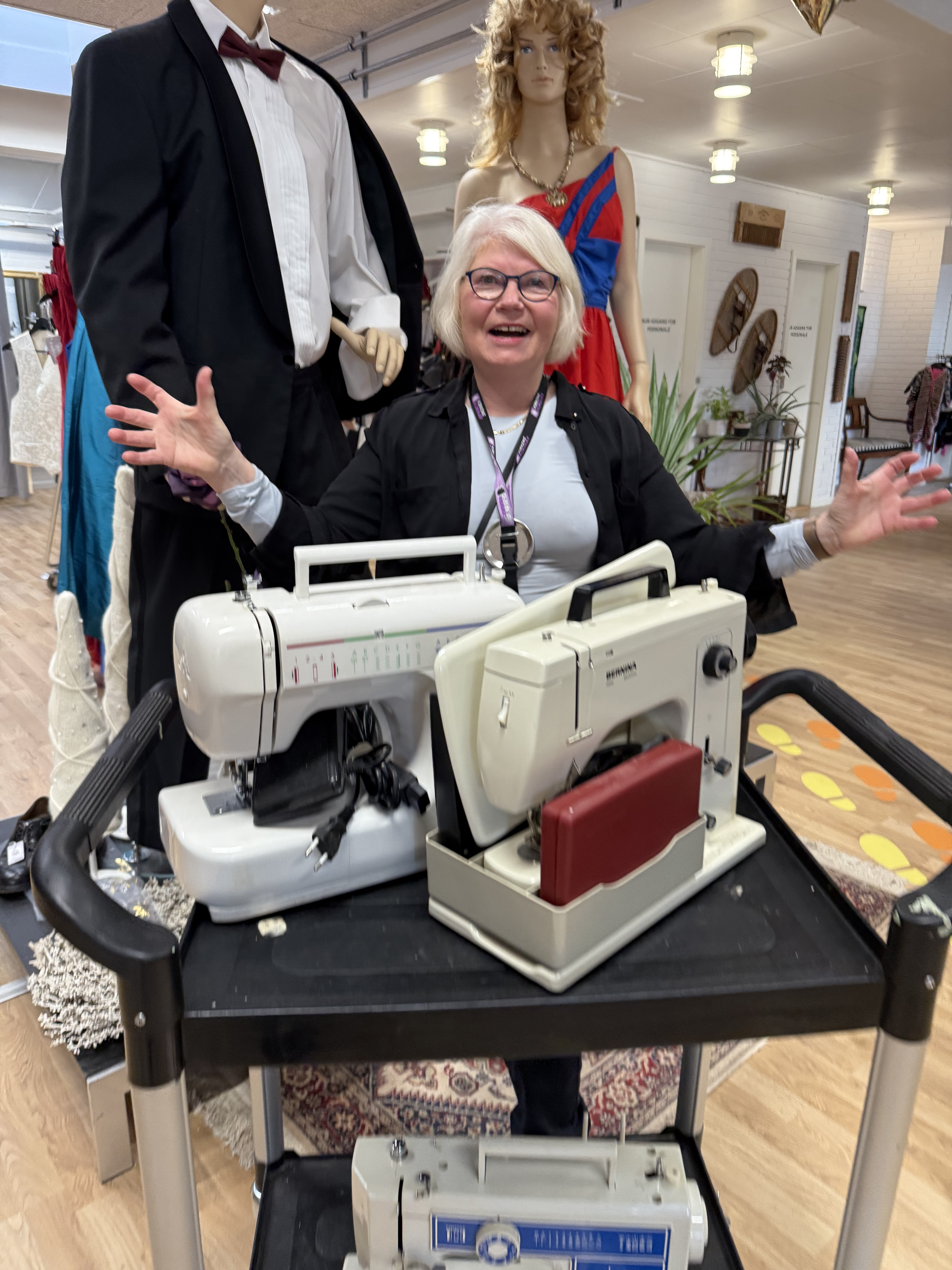 Upcycling & Restyling af tøj - workshop hos Kirkens Korshær Butik i Egå 