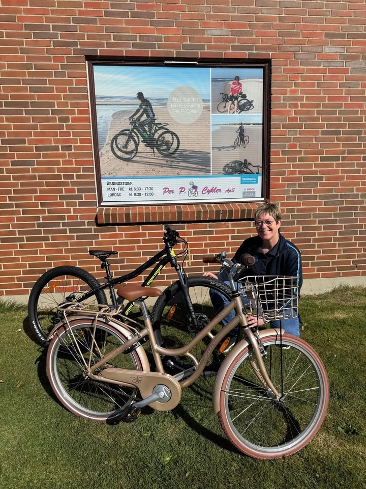 Per P. Cykler inviterer til efterårssalg på børnecykler i Snejbjerg