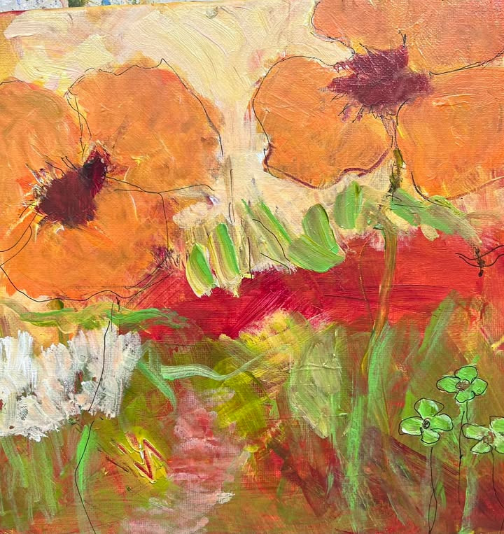 Yrsa Dunvad inviterer til optimistiske malerier i sommerens tegn