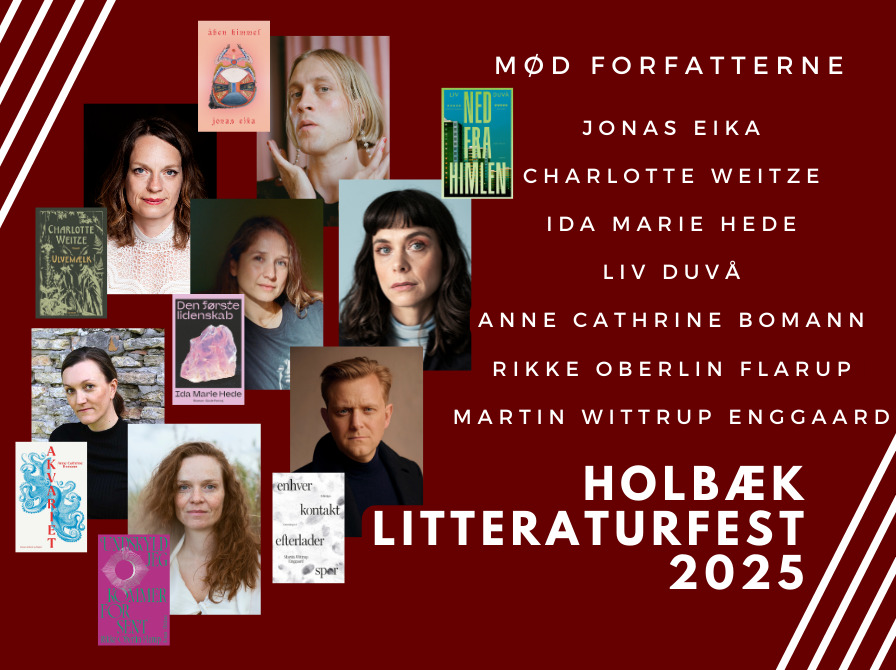 Litteraturfest og historiske fortællinger på Holbæk Bibliotek