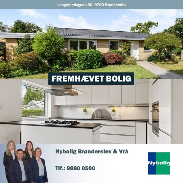 Familievenlig villa med lys og charme til salg hos Nybolig Brønderslev & Vrå