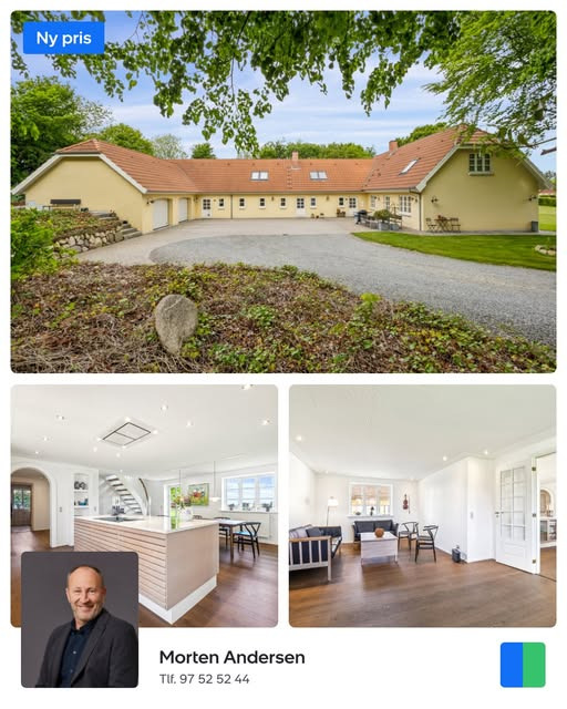 Nybolig Skive I/S sænker prisen på charmerende landejendom nær Nr. Søby