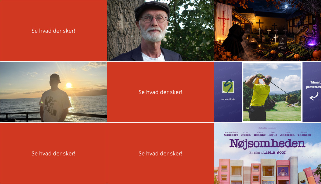 Spændende weekendevents i Sorø: Litteratur, musik og Halloween-sjov