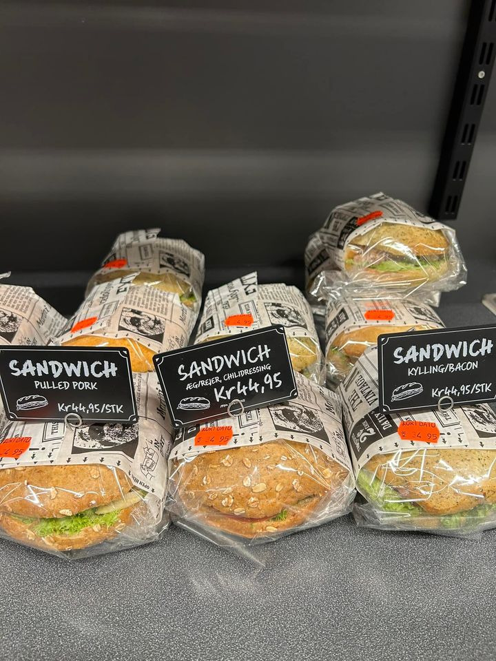 Min Købmand i Asp bekæmper madspild med billige overskudssandwich