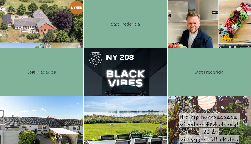 Nyt fra LANDBOGRUPPEN SØNDERJYSK, RealMæglerne Middelfart, FREDERICIA VINHANDEL og 3 andre