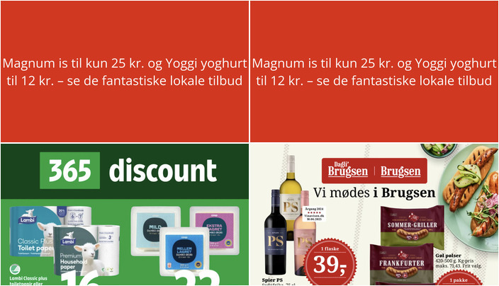 Magnum is til kun 25 kr. og Yoggi yoghurt til 12 kr. – se de fantastiske lokale tilbud