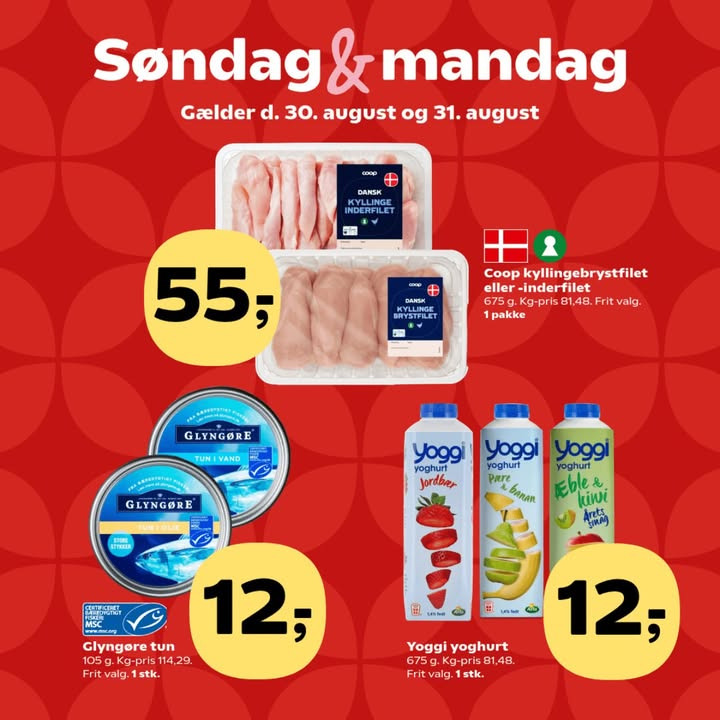 SuperBrugsen Hammerum gør klar til ny uge med søndag- og mandagskøb