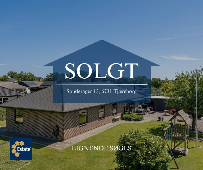 Estate Robin Thybo Esbjerg & Varde annoncerer salg af Sønderager 13 i Tjæreborg