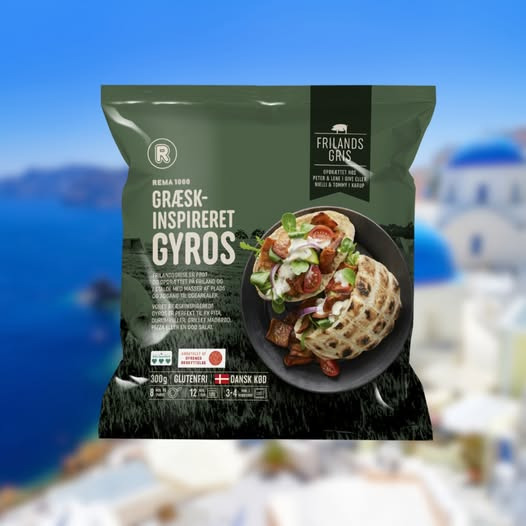 REMA 1000 Hjørring introducerer ny gyros kebab af frilandsgris