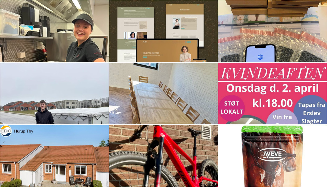 Nyt fra HOVELIND MØBLER, Møllegårdens Camping, Fri Bikeshop Nykøbing Mors og 9 andre