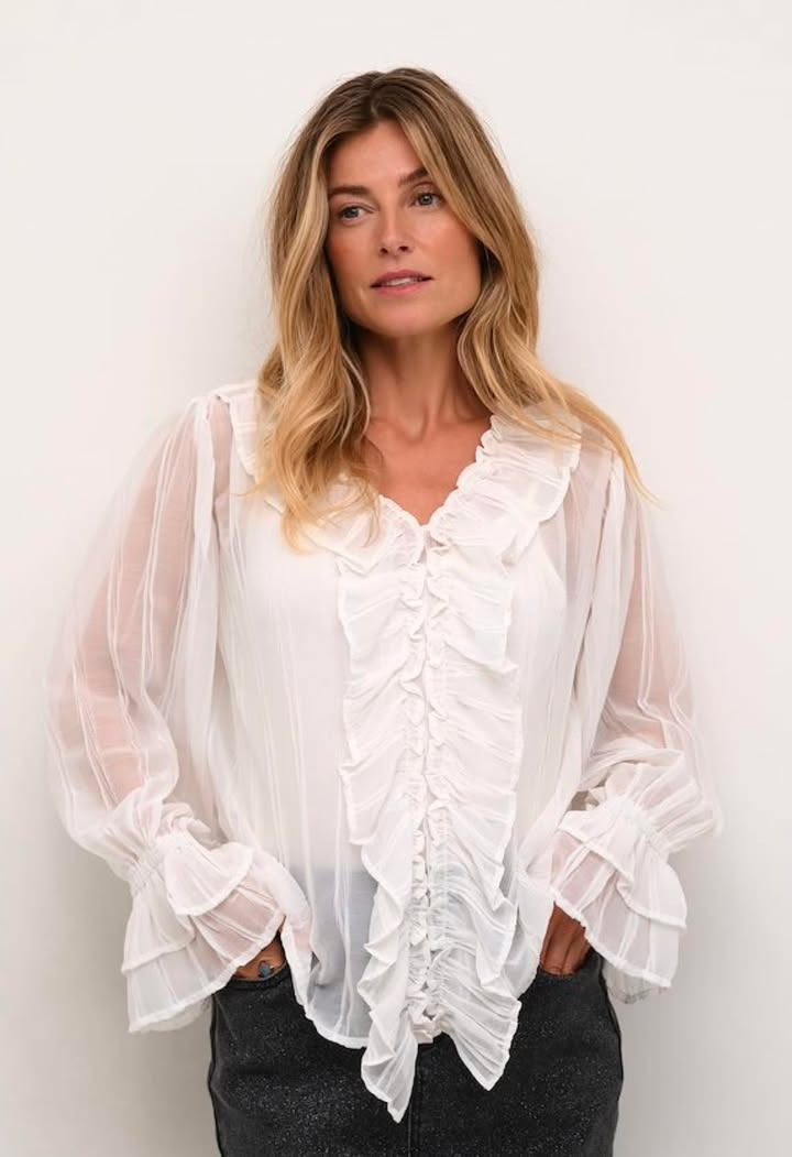 Rosengreen lancerer udsalg på bluse fra Cream med top inkluderet