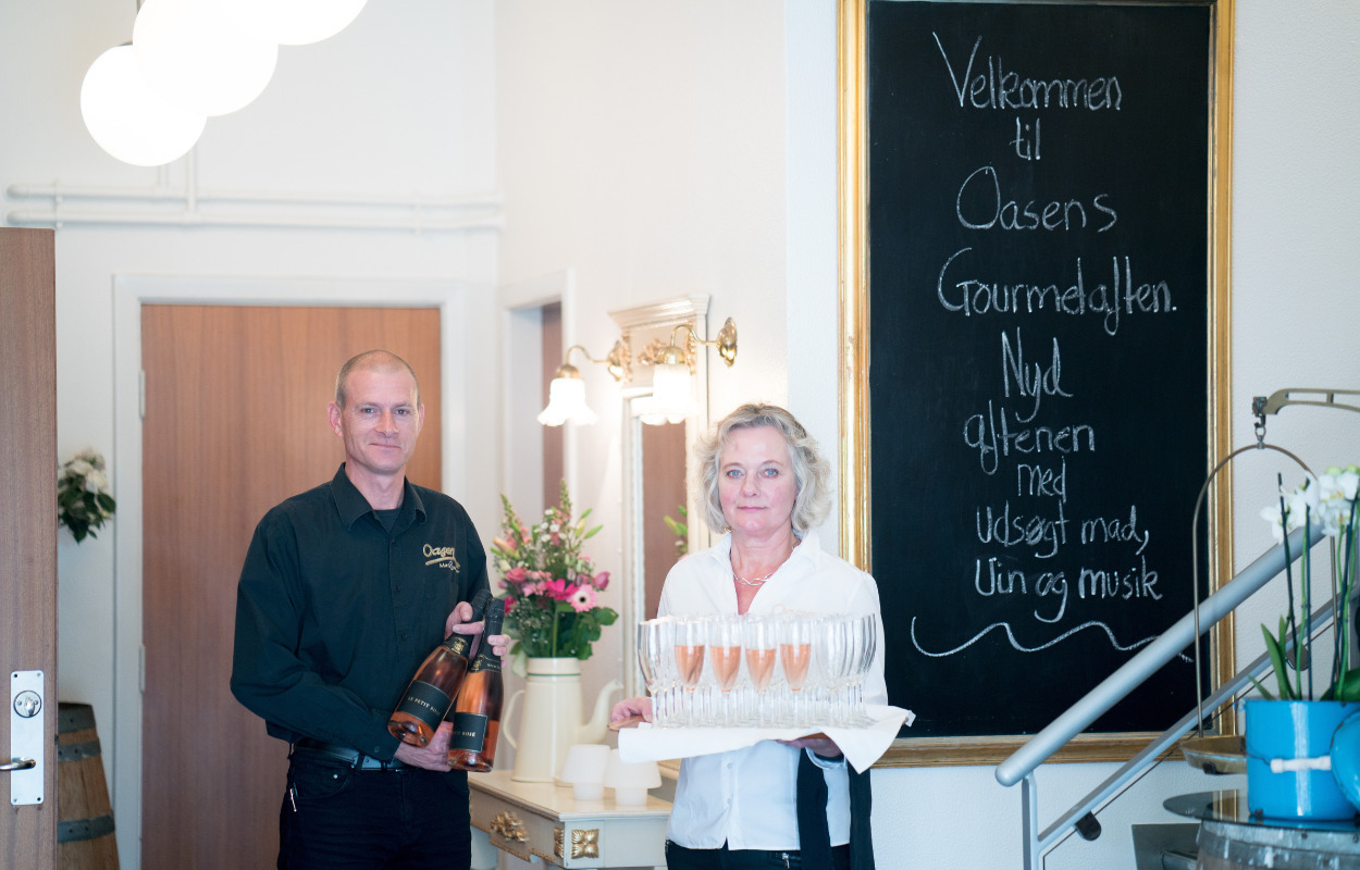 Vind 500 kr. til Oasen og få en dig en god oplevelse på det lokale spisested!