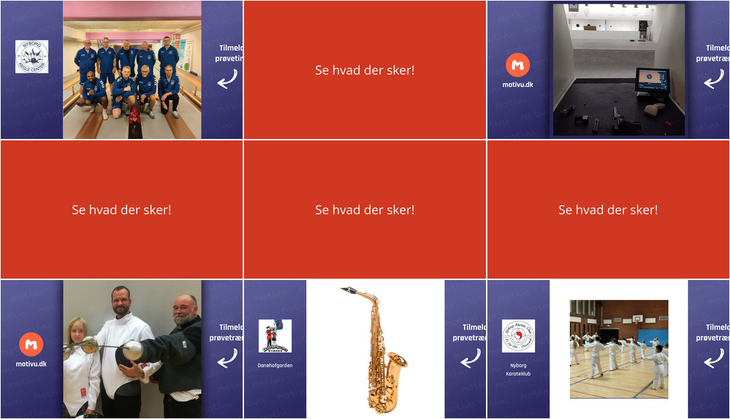 Det sker i Nyborg: Kegleklub, skydning, fægteklub og mere