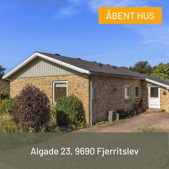 Mæglerhuset inviterer til åbent hus i to boliger i Fjerritslev