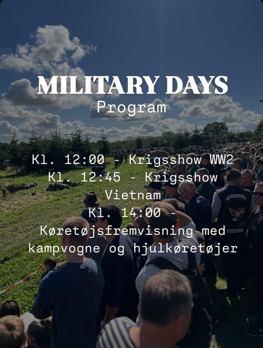 PanzerMuseum East inviterer til årets sidste Military Days i naturskønne omgivelser