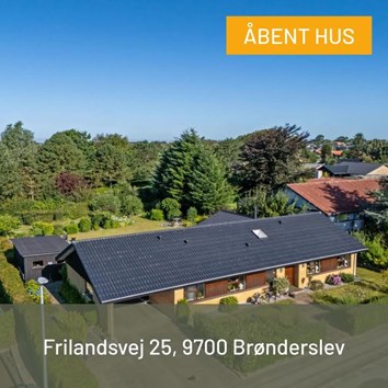 Mæglerhuset Brønderslev inviterer til åbent hus søndag den 2. november