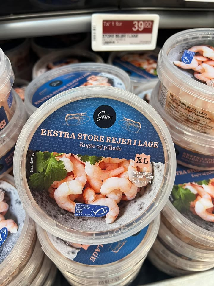 Gode tilbud på Gestus ekstra store rejer hos Meny Klarup