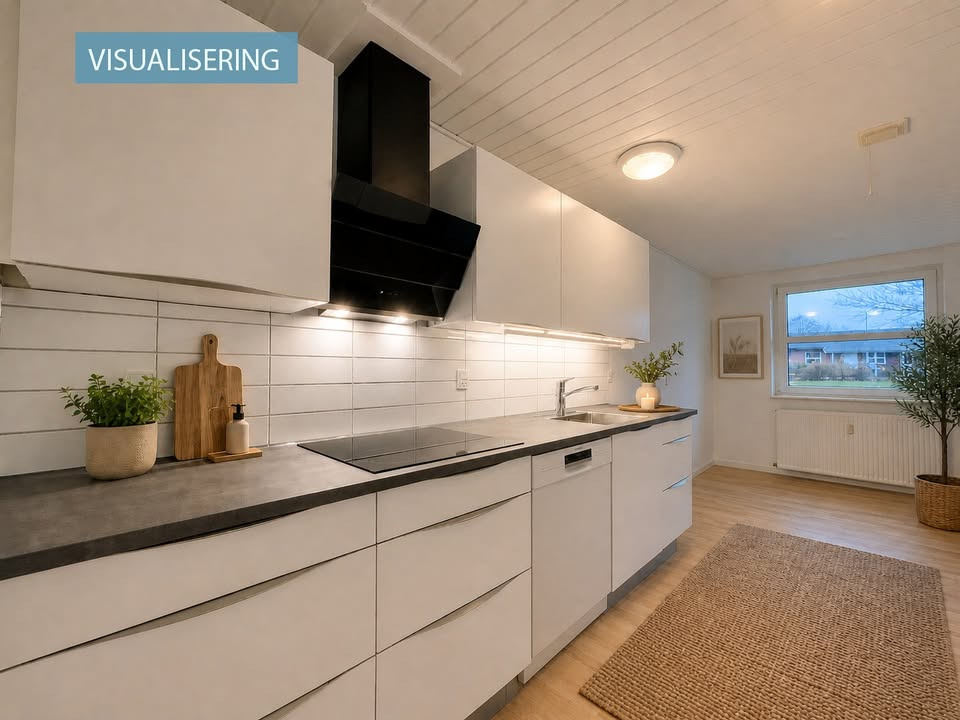 RandersBolig har en hyggelig 2-værelses bolig med egen have til leje