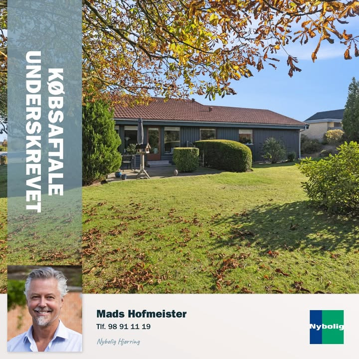 Nybolig Hjørring v/Morten Hove sælger hus på Frejasvej 23 på rekordtid