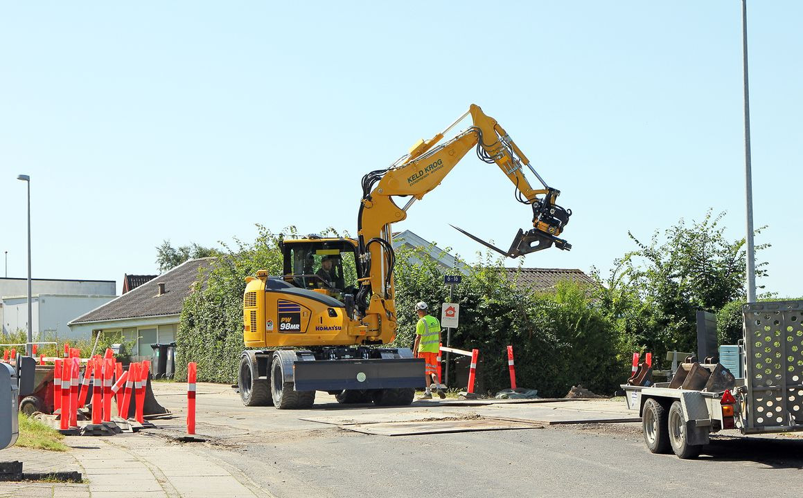 Scantruck A/S leverer første Komatsu hjulgraver til jysk entreprenør