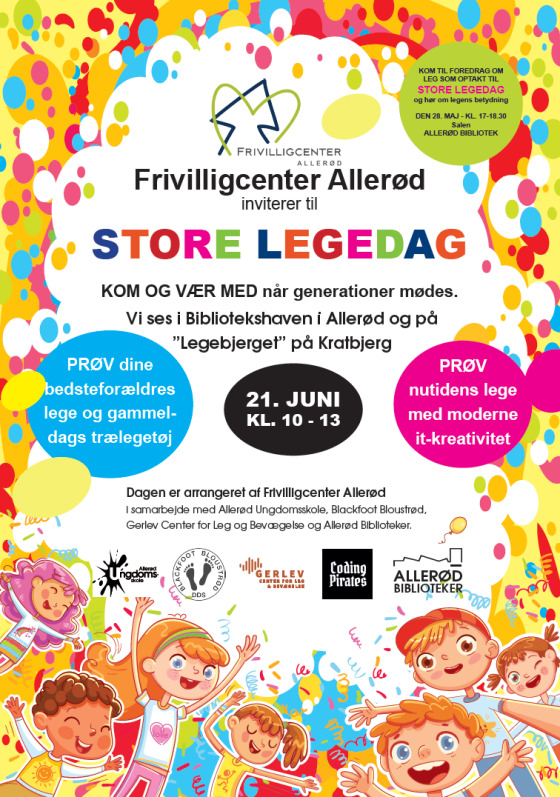 Kom til Store Legedag i Allerød