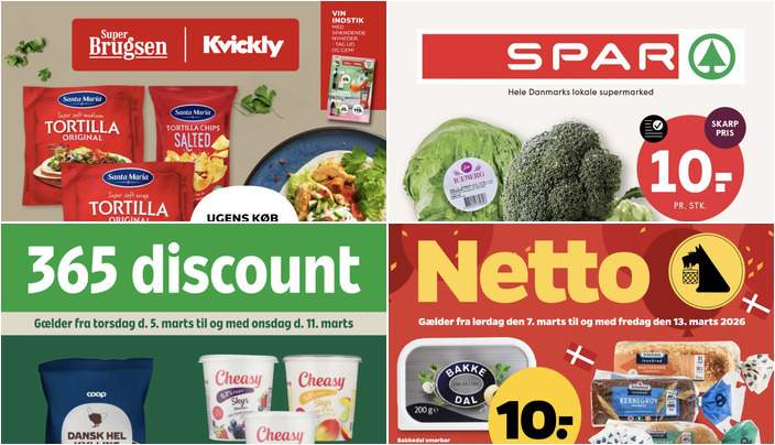 Coop hel kylling til 39 kr. og Bakkedal smørbar til kun 10 kr. - se ugens tilbud i Høng